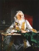 Portrait of Mme Crozat